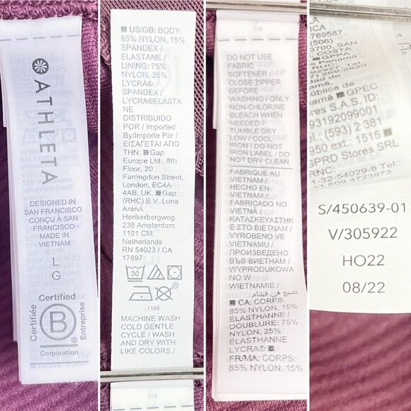 NWT Athleta x Alicia Keys Size Large Goddess Bodysuit Jumpsuit in Maroon NEW - Picture 15 of 16